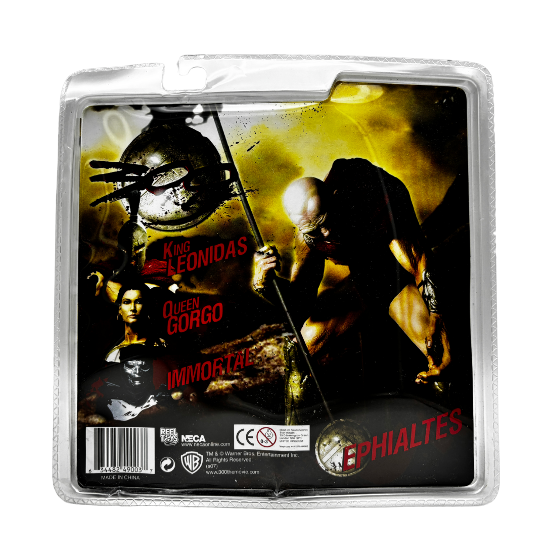 Ephialtes - 300
Series 1
Con Accesorios
Material: Plástico
Tamaño: 16 cm
Año: 2006
Marca: NECA
Condición: Nuevo