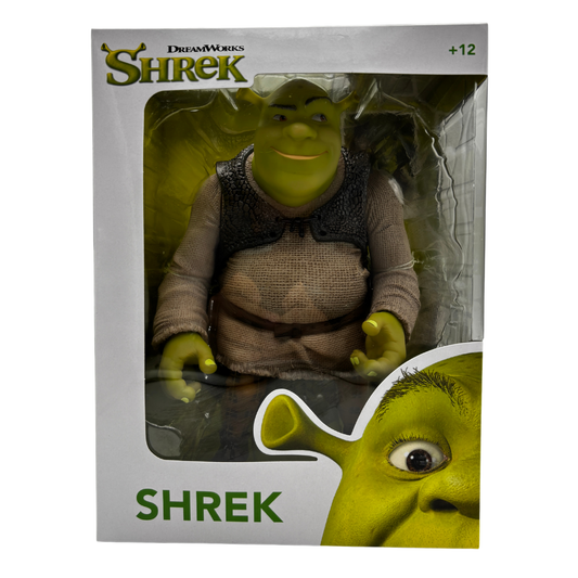 Shrek Jumbo Size

Material: Plástico

Tamaño: 30 cm

Año: 2024

Marca: McFarlane Toys

Condición: Nuevo