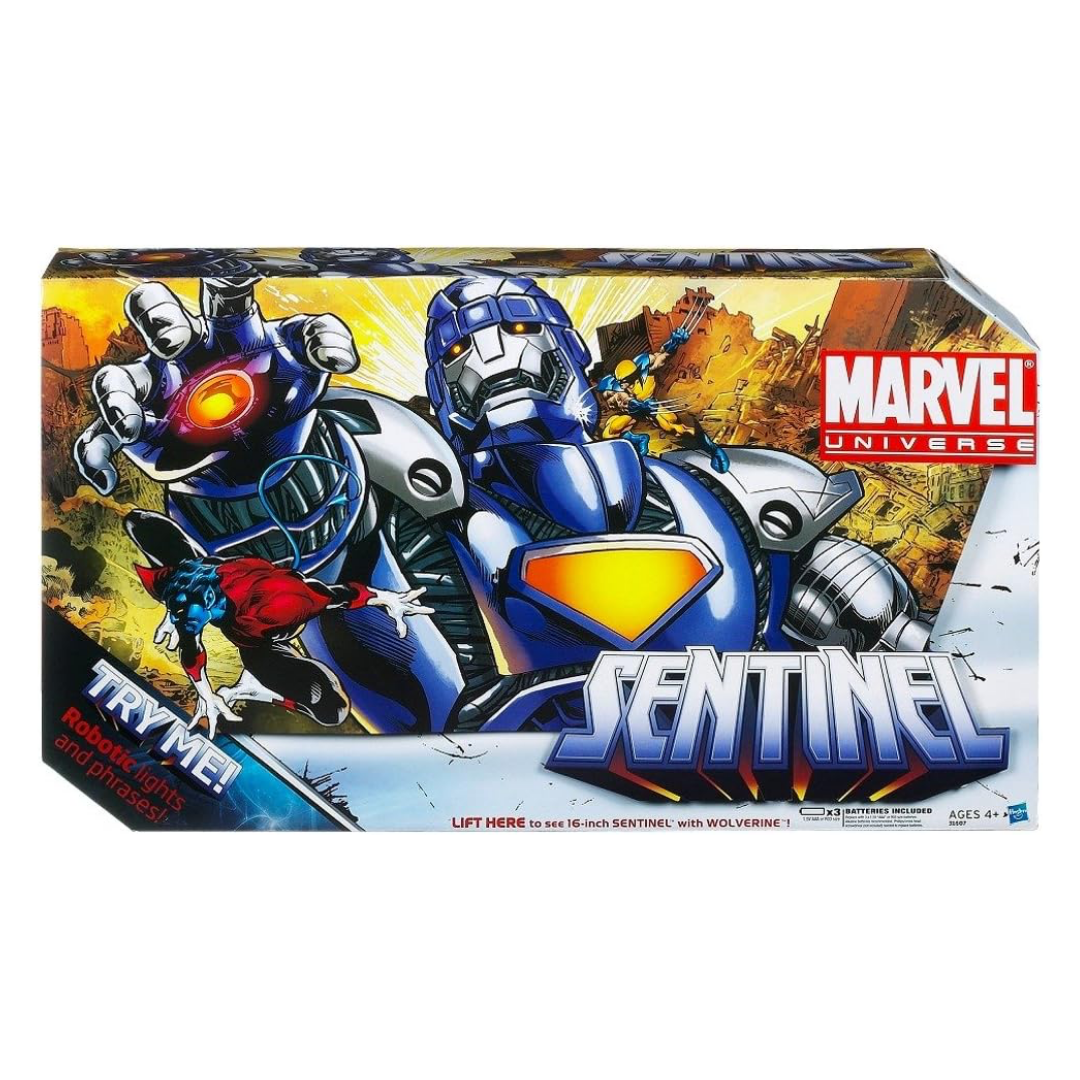 Sentinel X-Men - Marvel Universe

Edición Especial "Masterworks"

Material: Plástico

Tamaño: 10 cm - 30 cm

Año: 2019

Marca: Hasbro

Condición: Nuevo